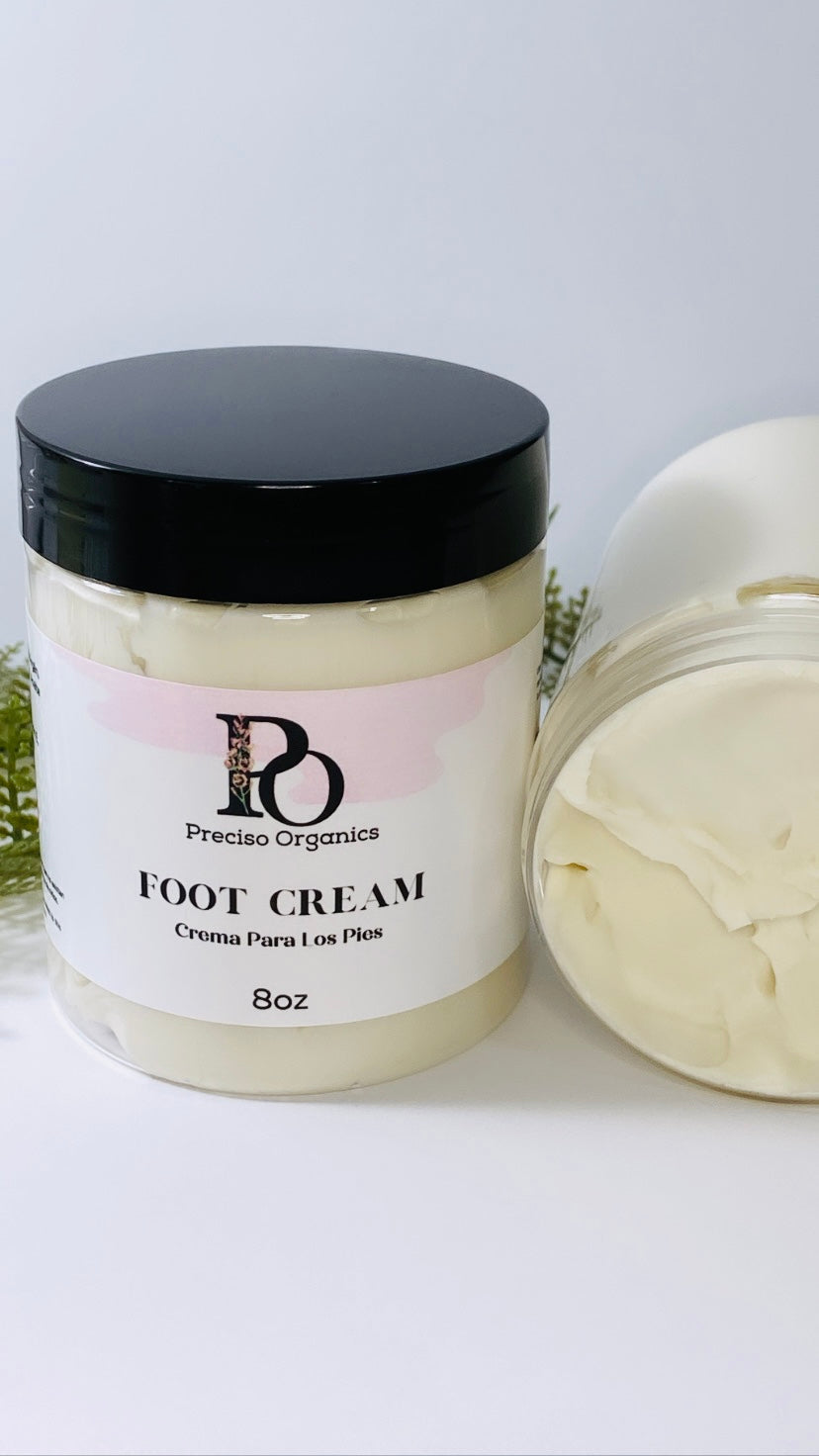 Crema Para Los Pies 8 oz.